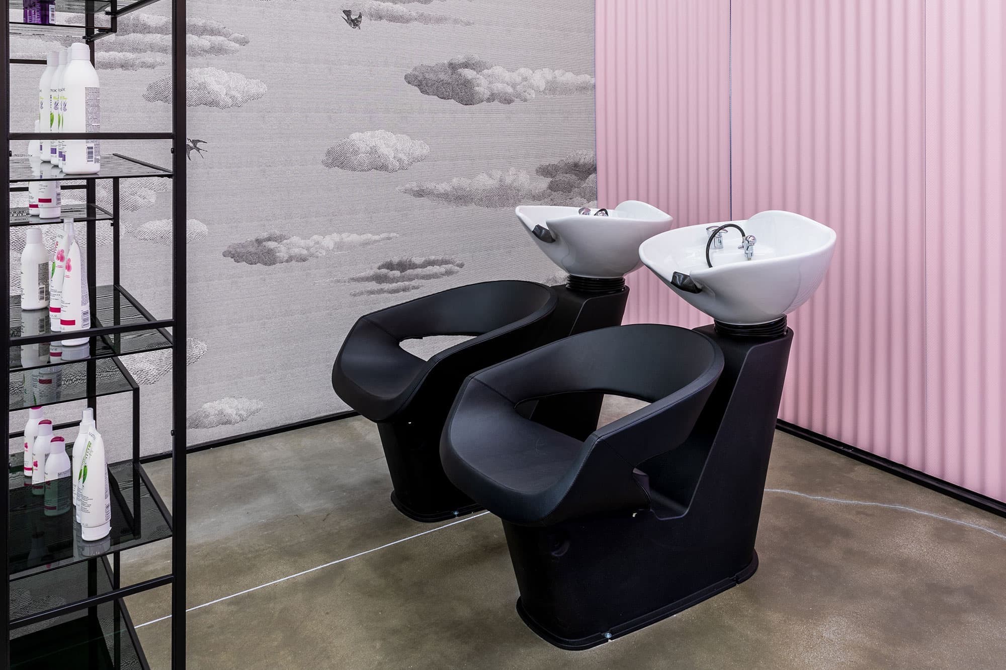 Парикмахерская мойка LADY CARUSO BLACK — фото и характеристики Maletti