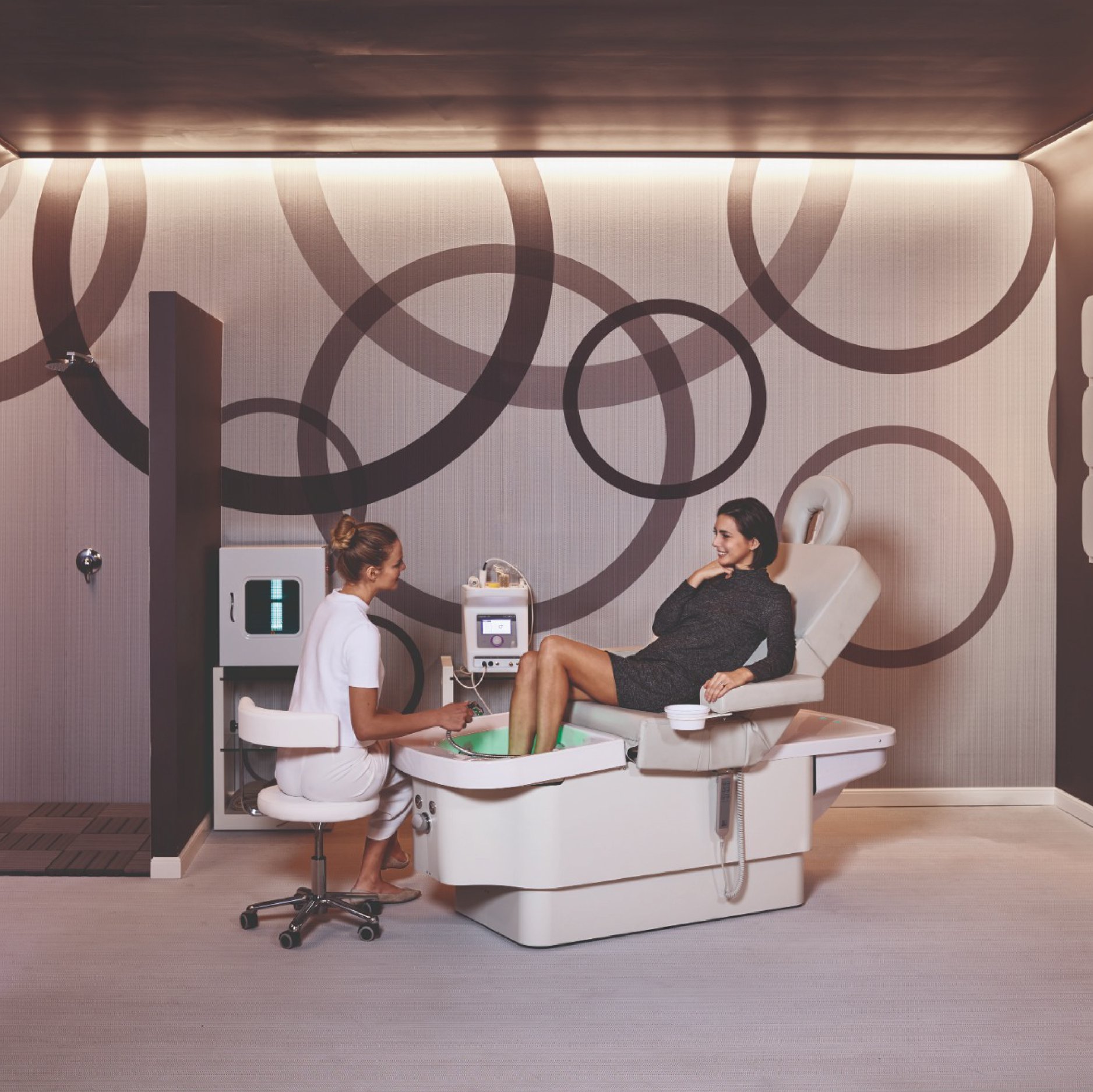 Многофункциональная кушетка TOTAL BODY WHITE — фото и характеристики Maletti