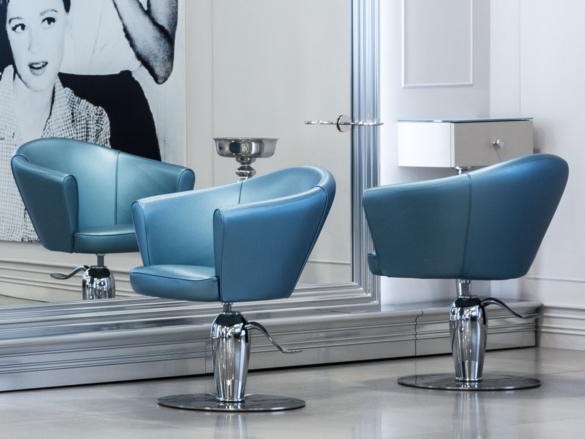 Парикмахерское кресло MUSETTE — фото и характеристики Maletti