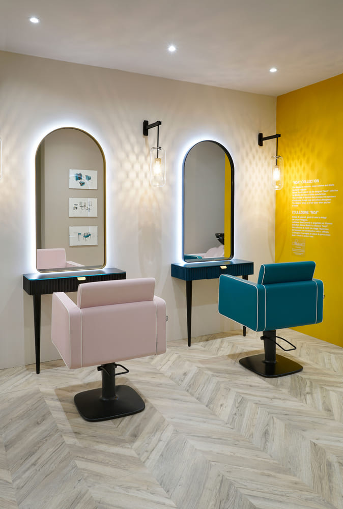 Парикмахерское кресло NOA EASY — фото и характеристики Maletti