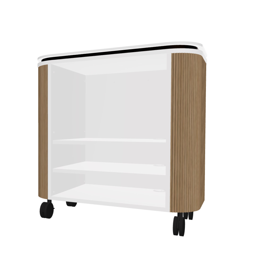 Тележка косметологическая DIONE MEDIUM — фото и характеристики Maletti