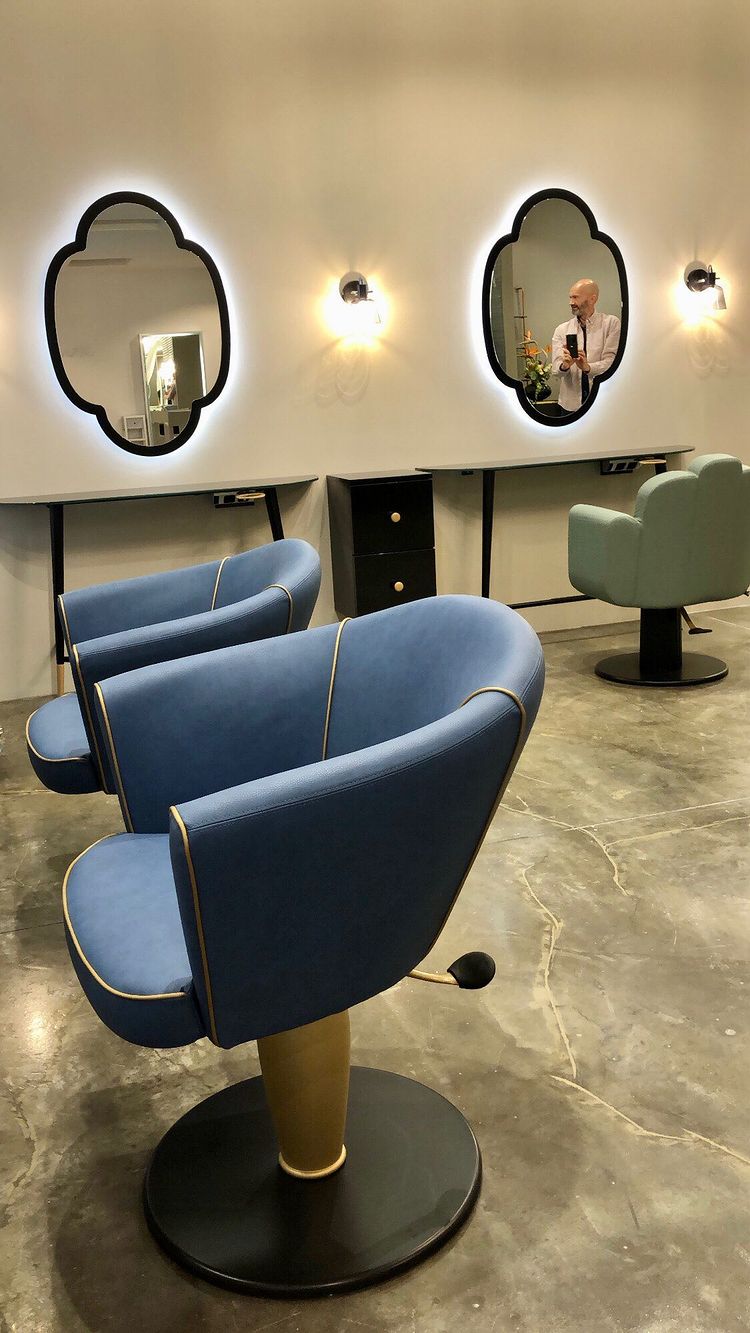 Парикмахерское кресло MUSETTE PIPING — фото и характеристики Maletti