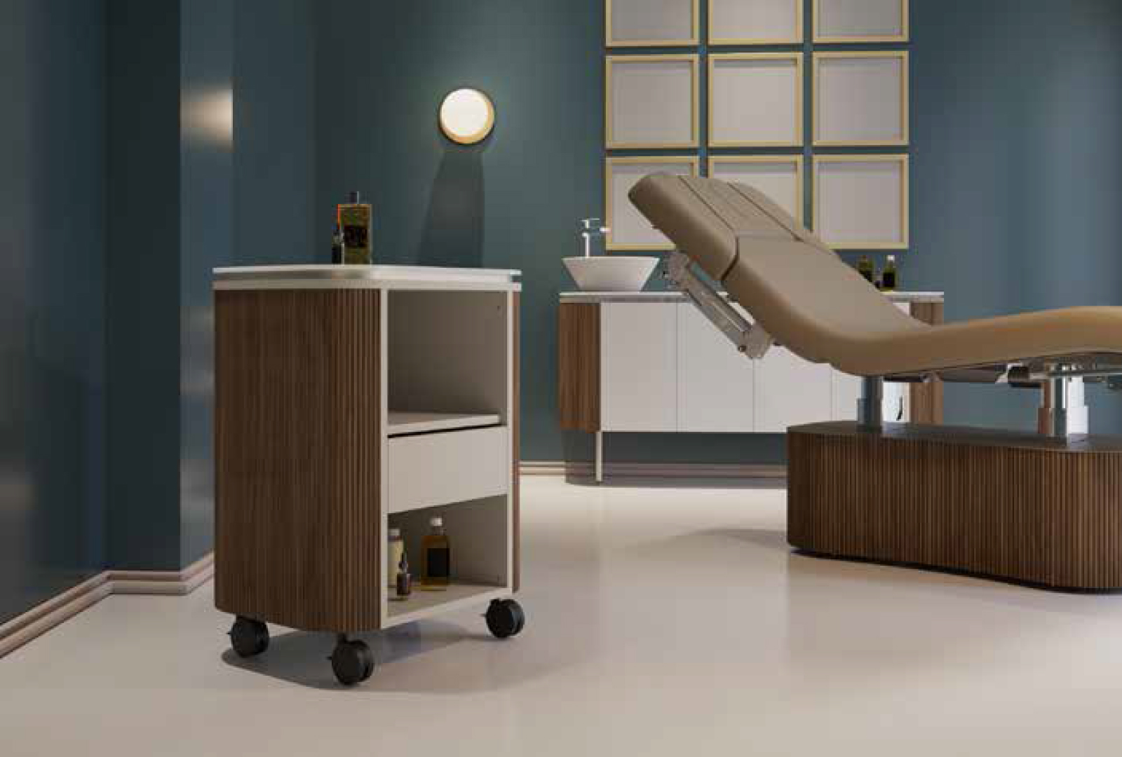 Тележка косметологическая DIONE — фото и характеристики Maletti