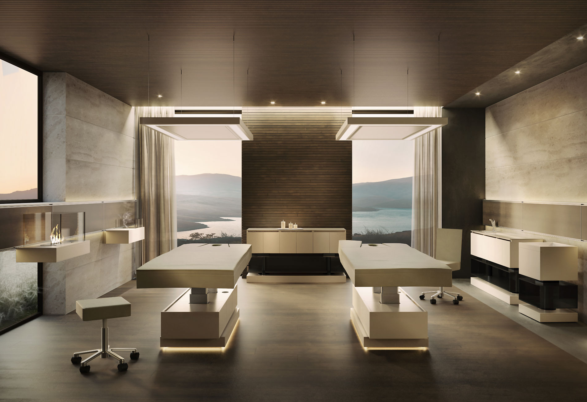 Массажный стол SENSUS CABINET THERMIC — фото и характеристики Maletti
