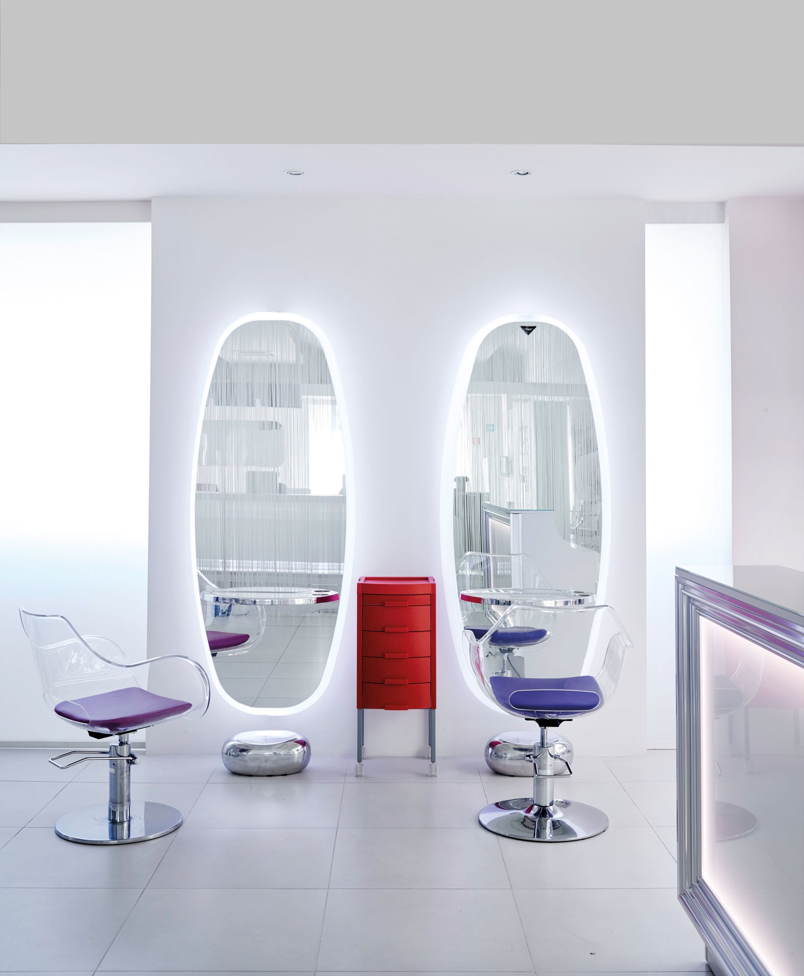 Парикмахерское кресло PLEXI — фото и характеристики Maletti