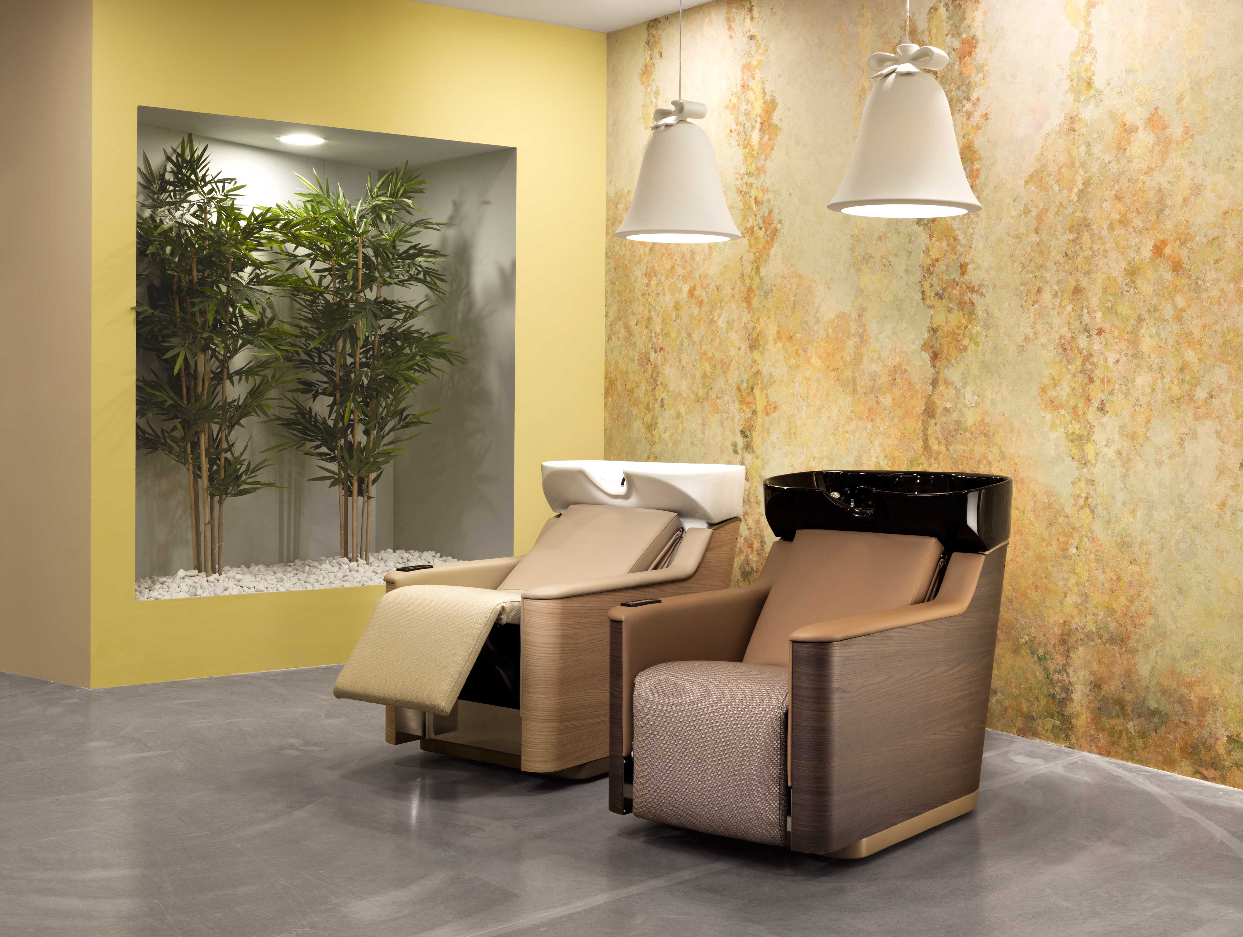 Парикмахерская мойка ECO GREEN STAR CLASS COMFORT FRONDA LIGHT — фото и характеристики Maletti