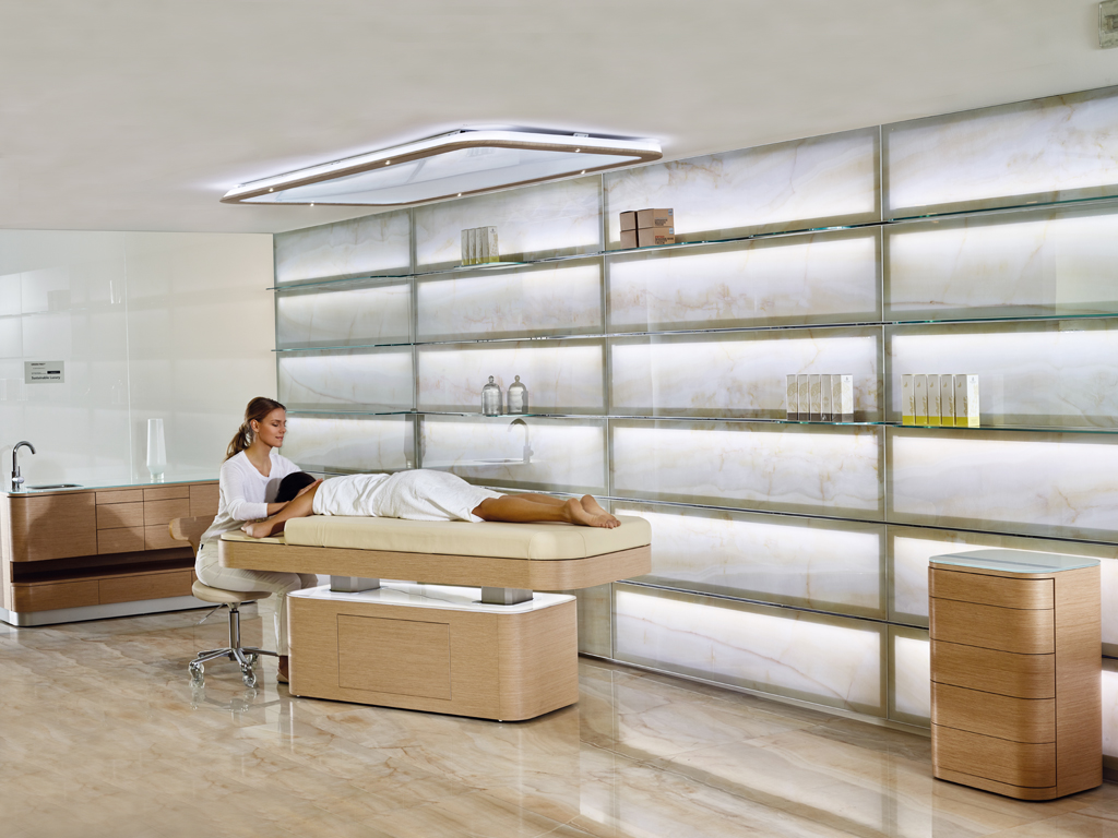 Массажный стол NINFEA LIGHT OAK — фото и характеристики Maletti