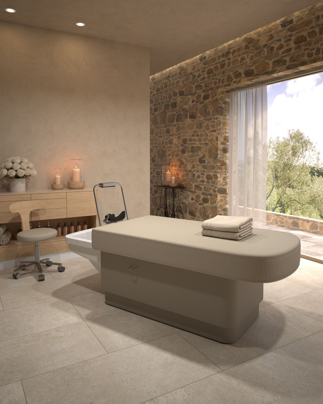 Многофункциональная кушетка SHIROBODY — фото и характеристики Maletti