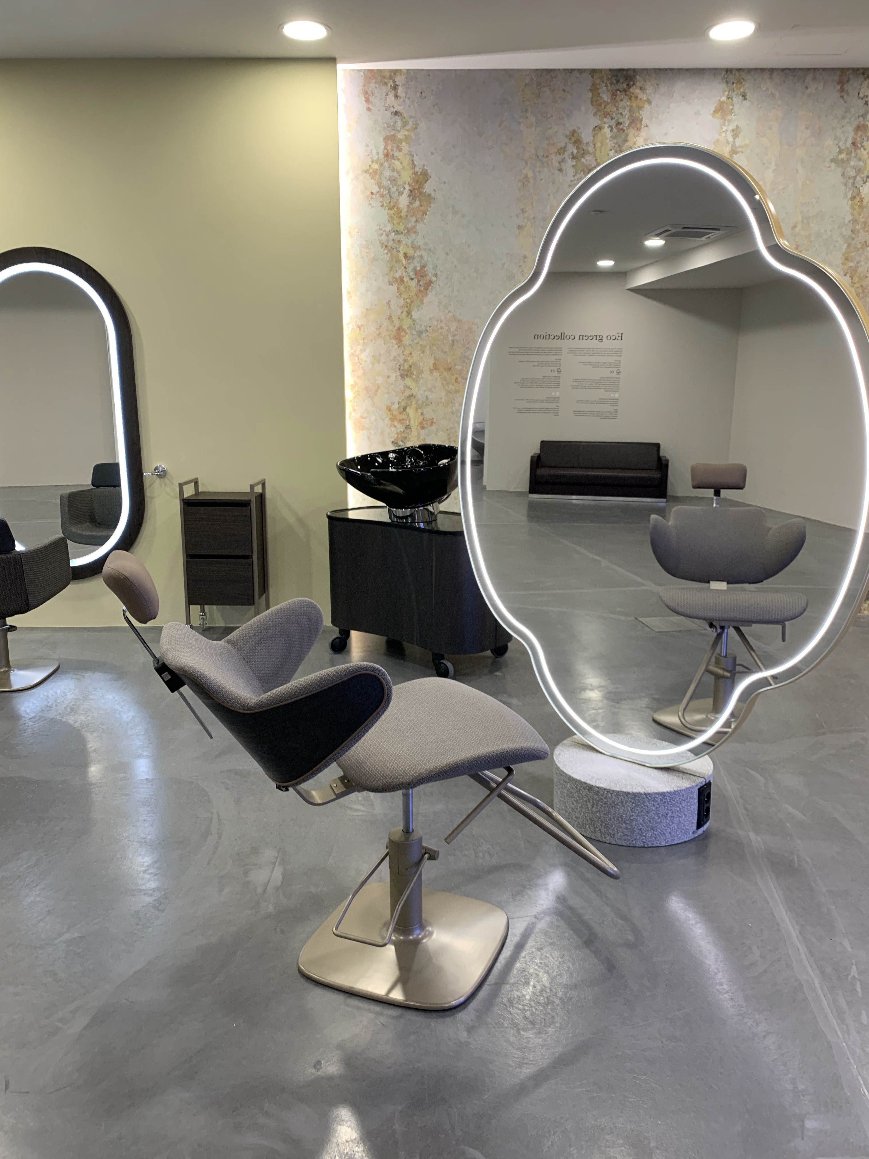 Парикмахерское кресло GREEN HUG REC FOOT — фото и характеристики Maletti
