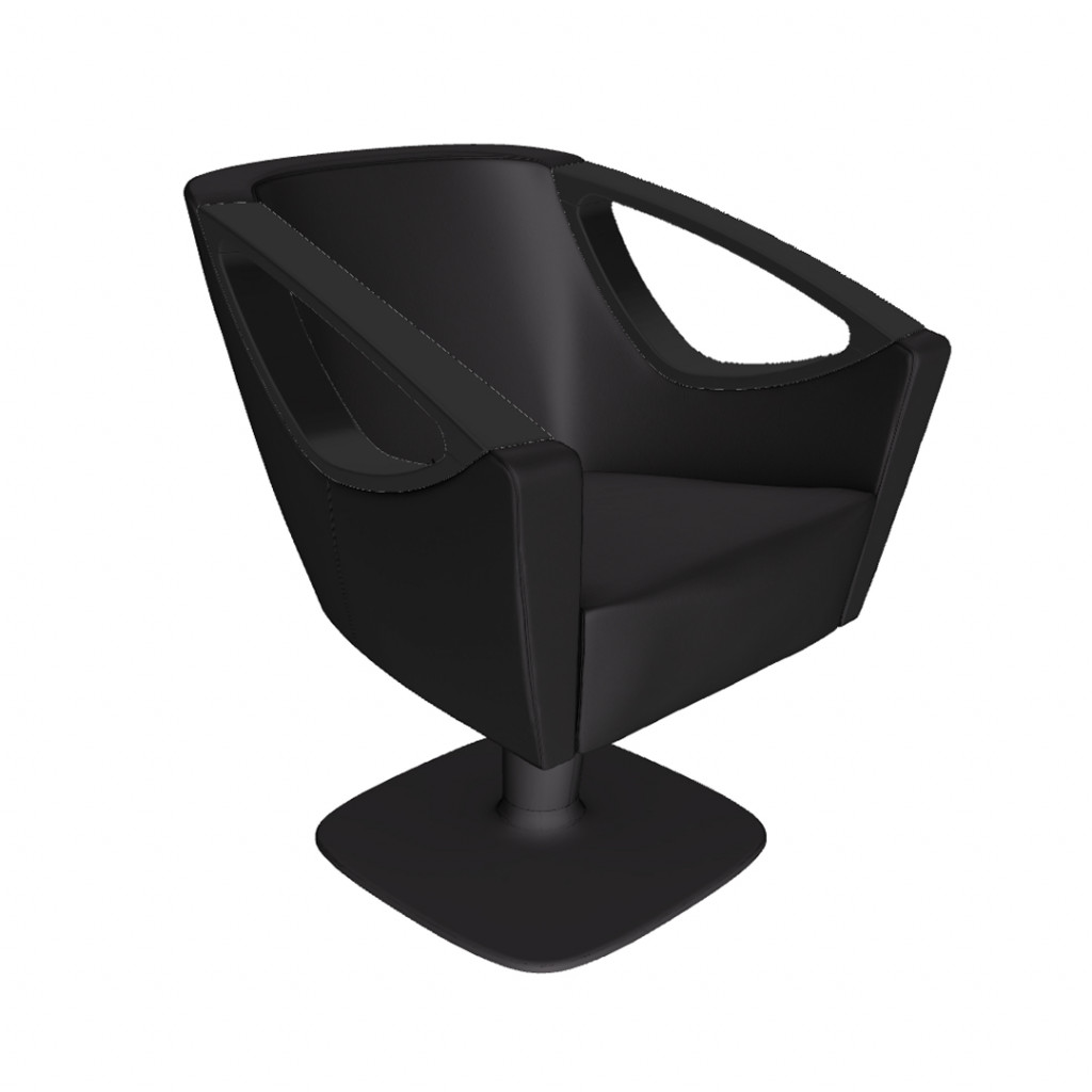 Парикмахерское кресло ANGELINA ARM BLACK — фото и характеристики Maletti