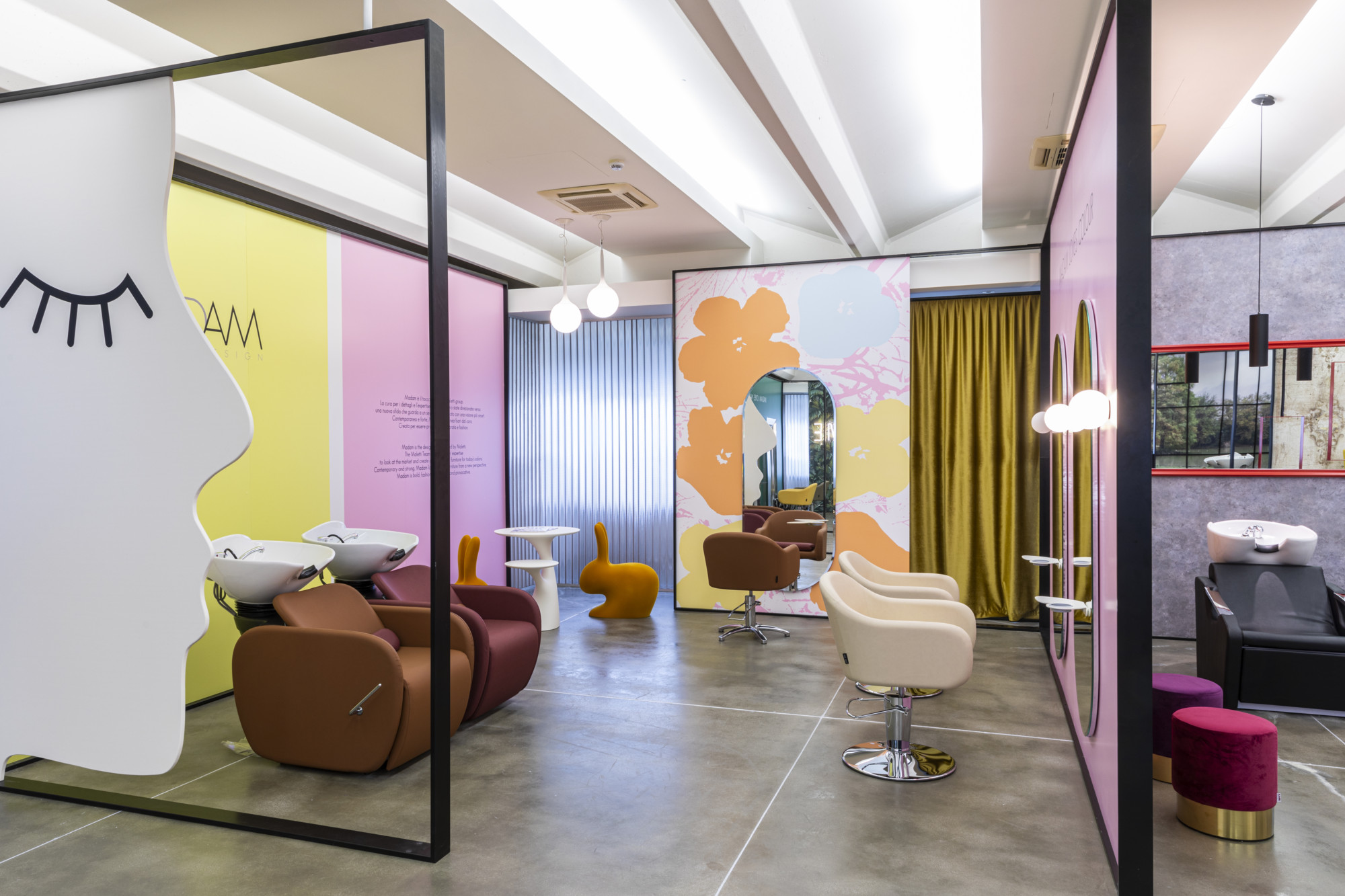 Парикмахерская мебель Maletti коллекция MADAM