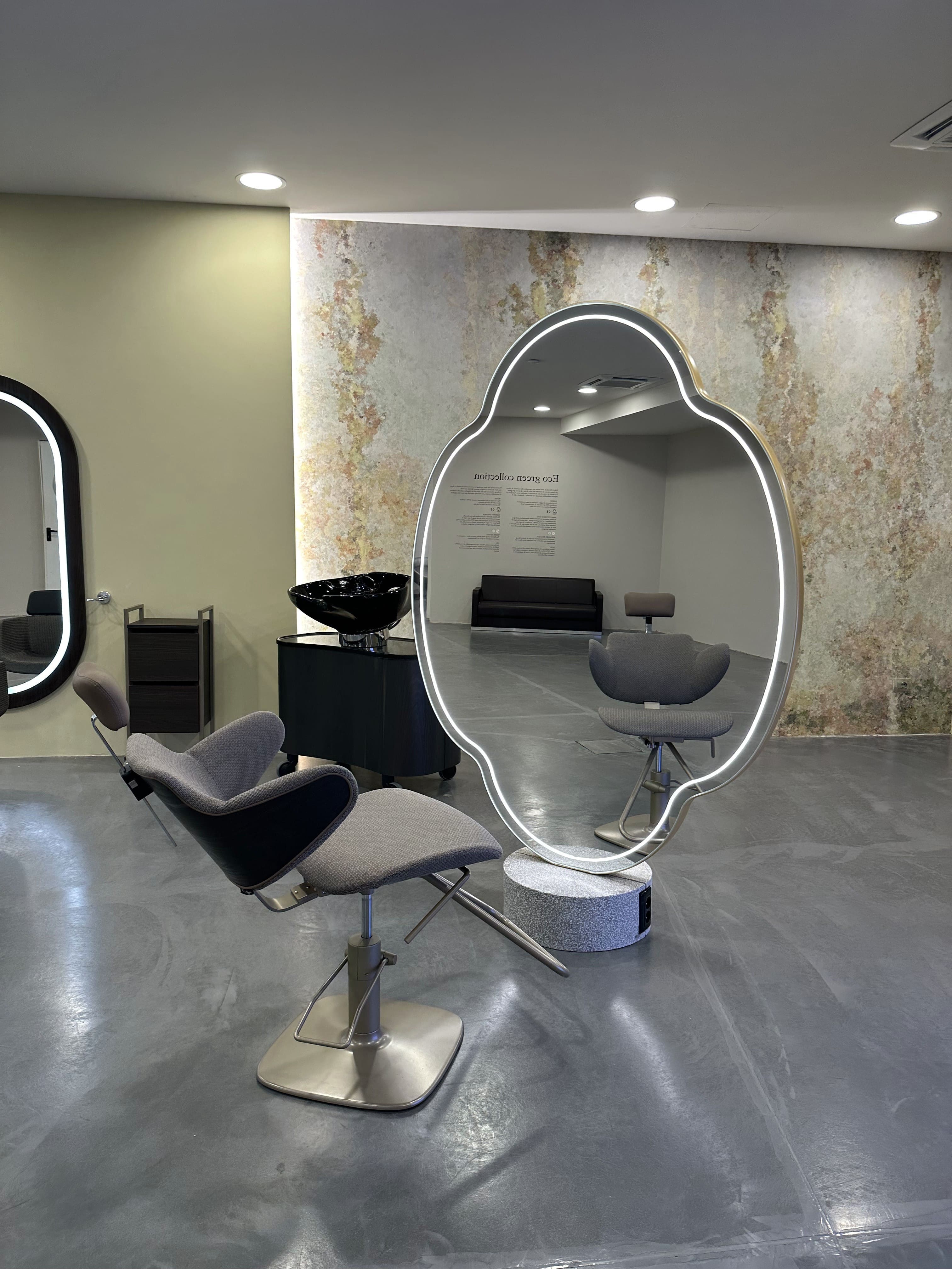 Парикмахерское кресло GREEN HUG REC FOOT — фото и характеристики Maletti