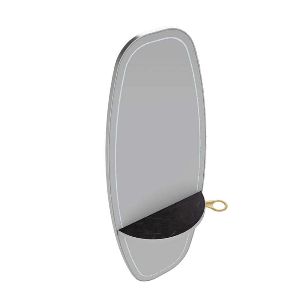 Зеркало NEW ECLIPSE GOLD — фото и характеристики Maletti