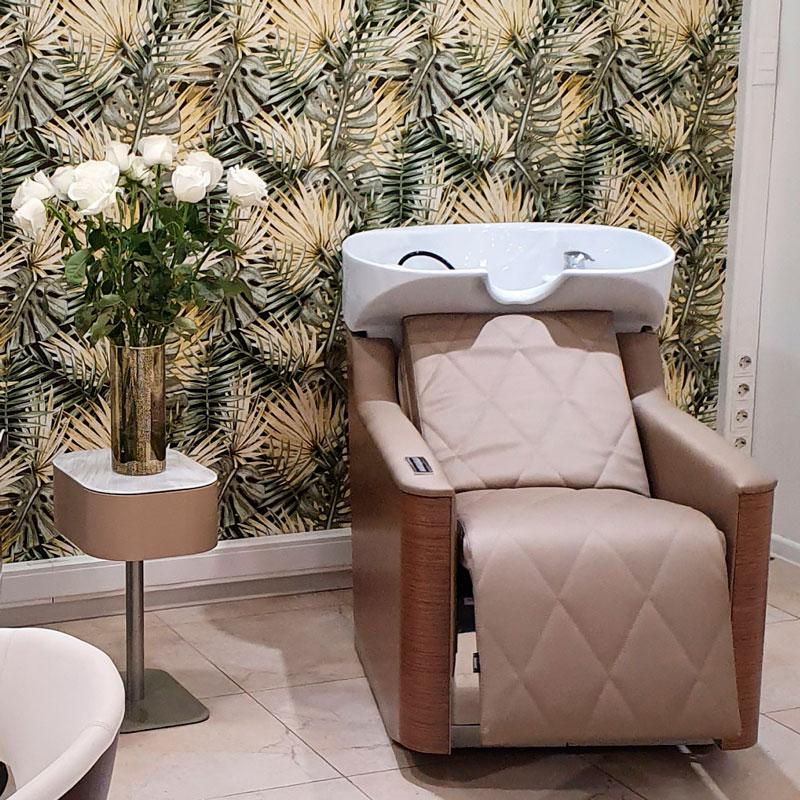 Парикмахерская мойка GREEN STAR CLASS COMFORT WALNUT — фото и характеристики Maletti