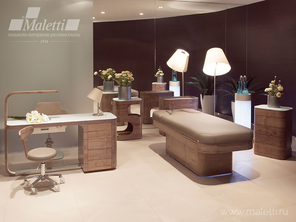 Маникюрный стол HIBISCUS — фото и характеристики Maletti