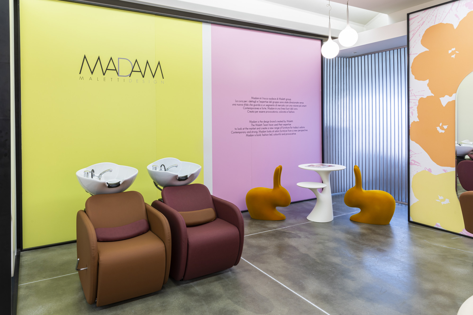 Парикмахерская мебель Maletti коллекция MADAM