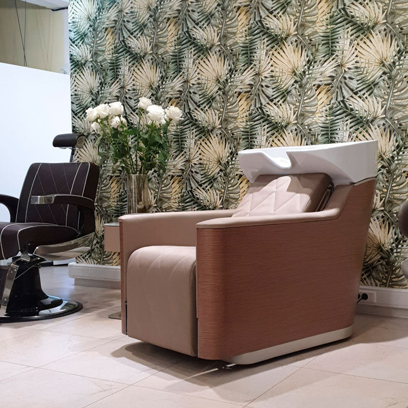 Парикмахерская мойка GREEN STAR CLASS AIR WALNUT — фото и характеристики Maletti
