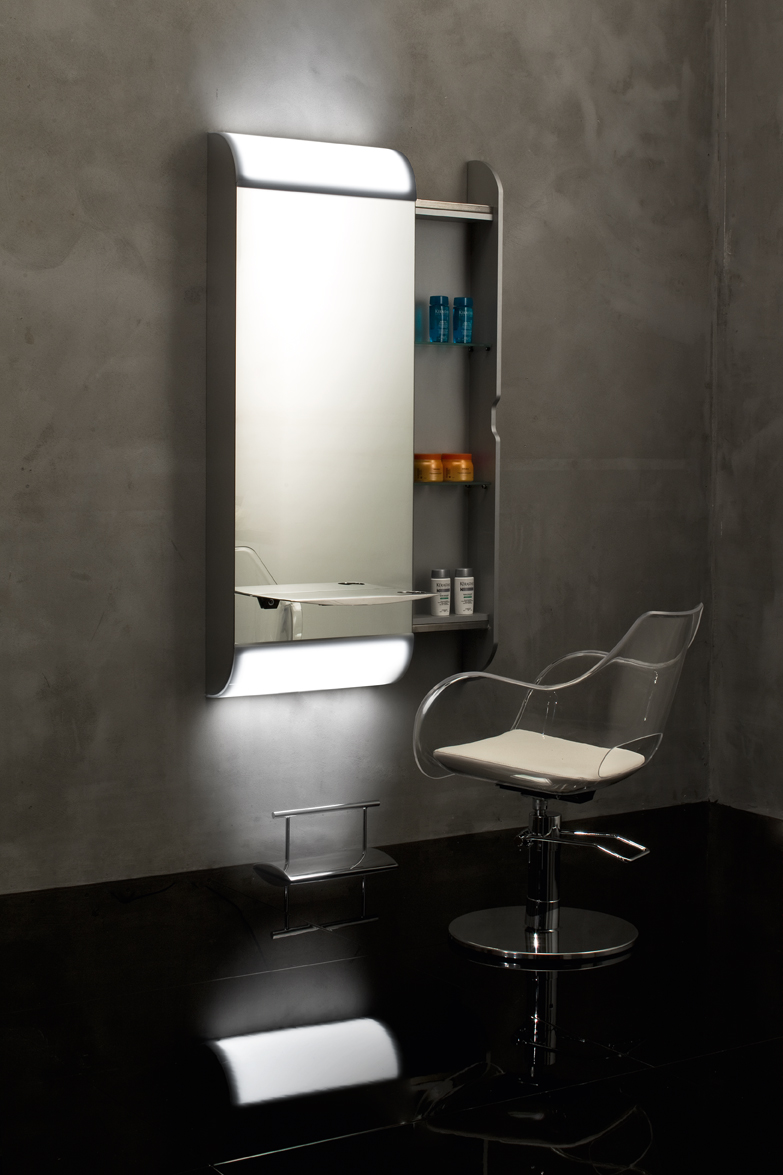 Парикмахерское кресло PLEXI TERRA BLOCK — фото и характеристики Maletti