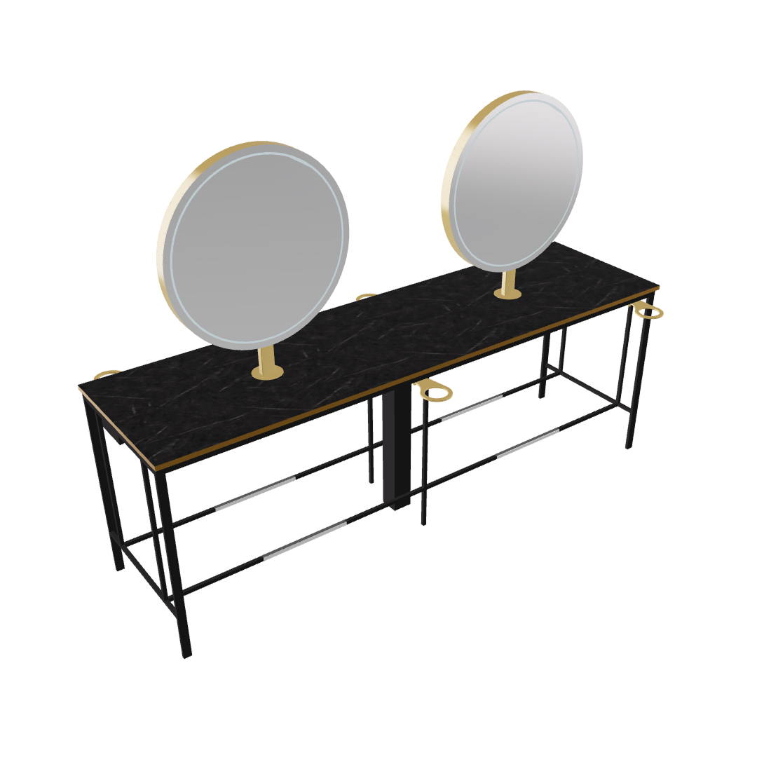 Парикмахерский стол MINIMAL 4P — фото и характеристики Maletti