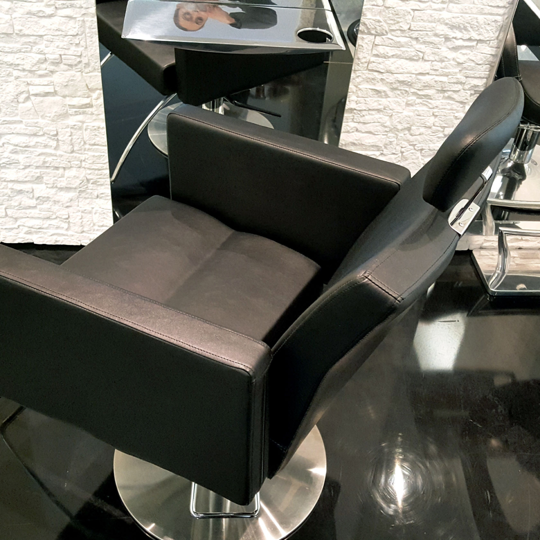 Парикмахерское кресло RIALTO REC FOOT BLACK — фото и характеристики Maletti