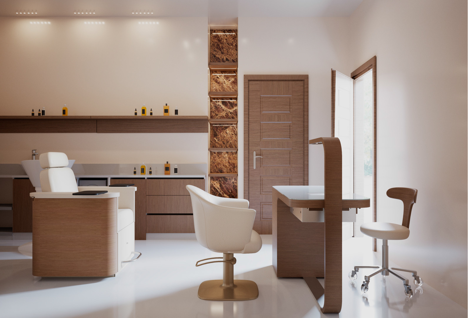 Маникюрный стол HIBISCUS SOCKET с розетками — фото и характеристики Maletti