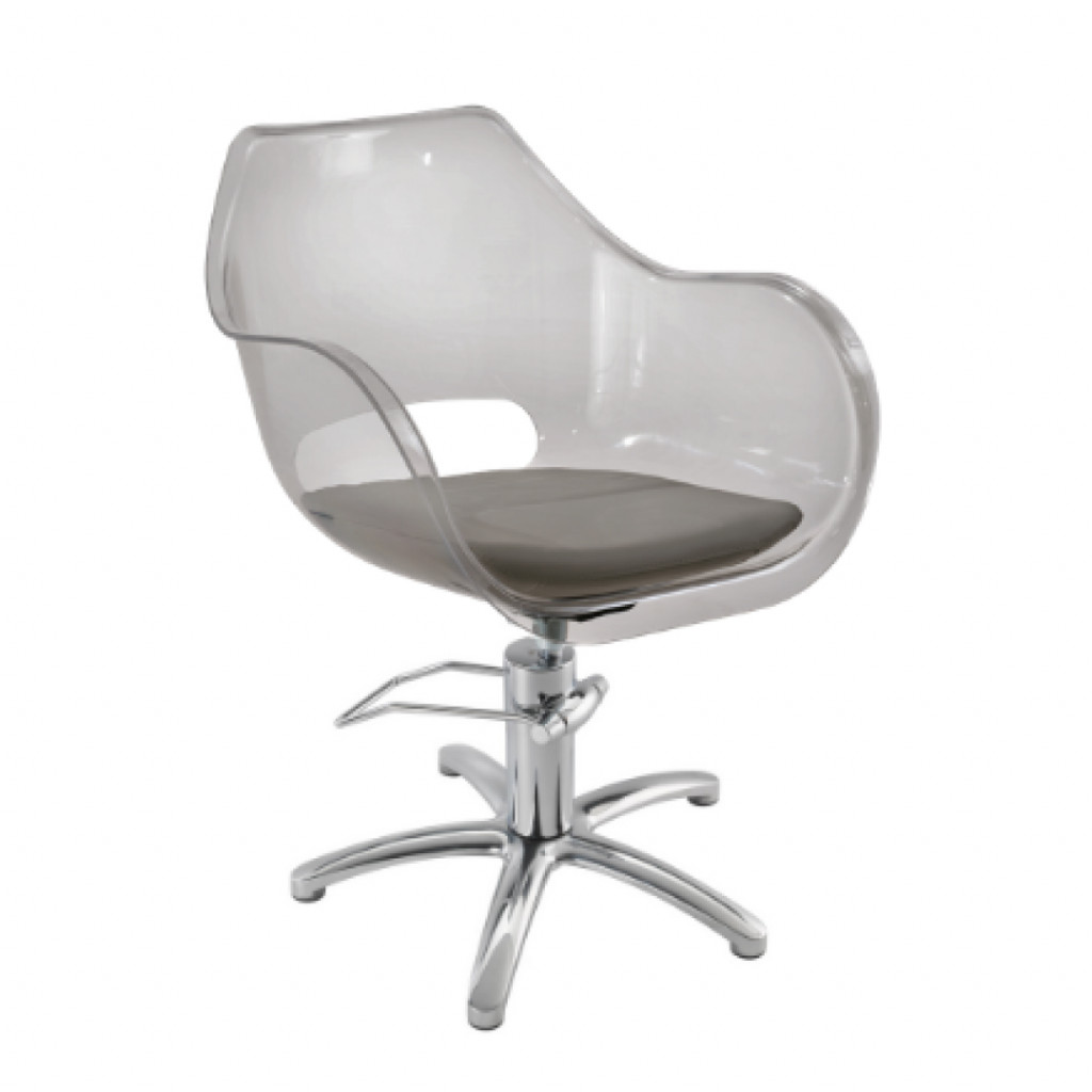 Парикмахерское кресло PLEXI LUNA BLOCK — фото и характеристики Maletti