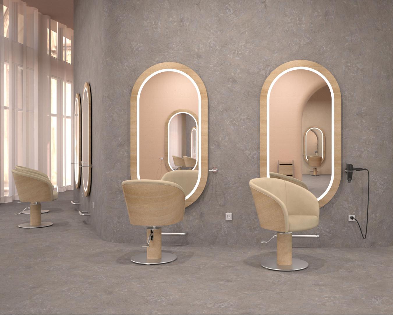 Парикмахерское кресло Barrique