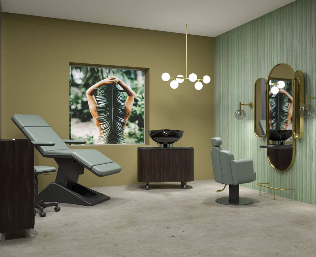 Парикмахерская мойка HUB EBONY — фото и характеристики Maletti