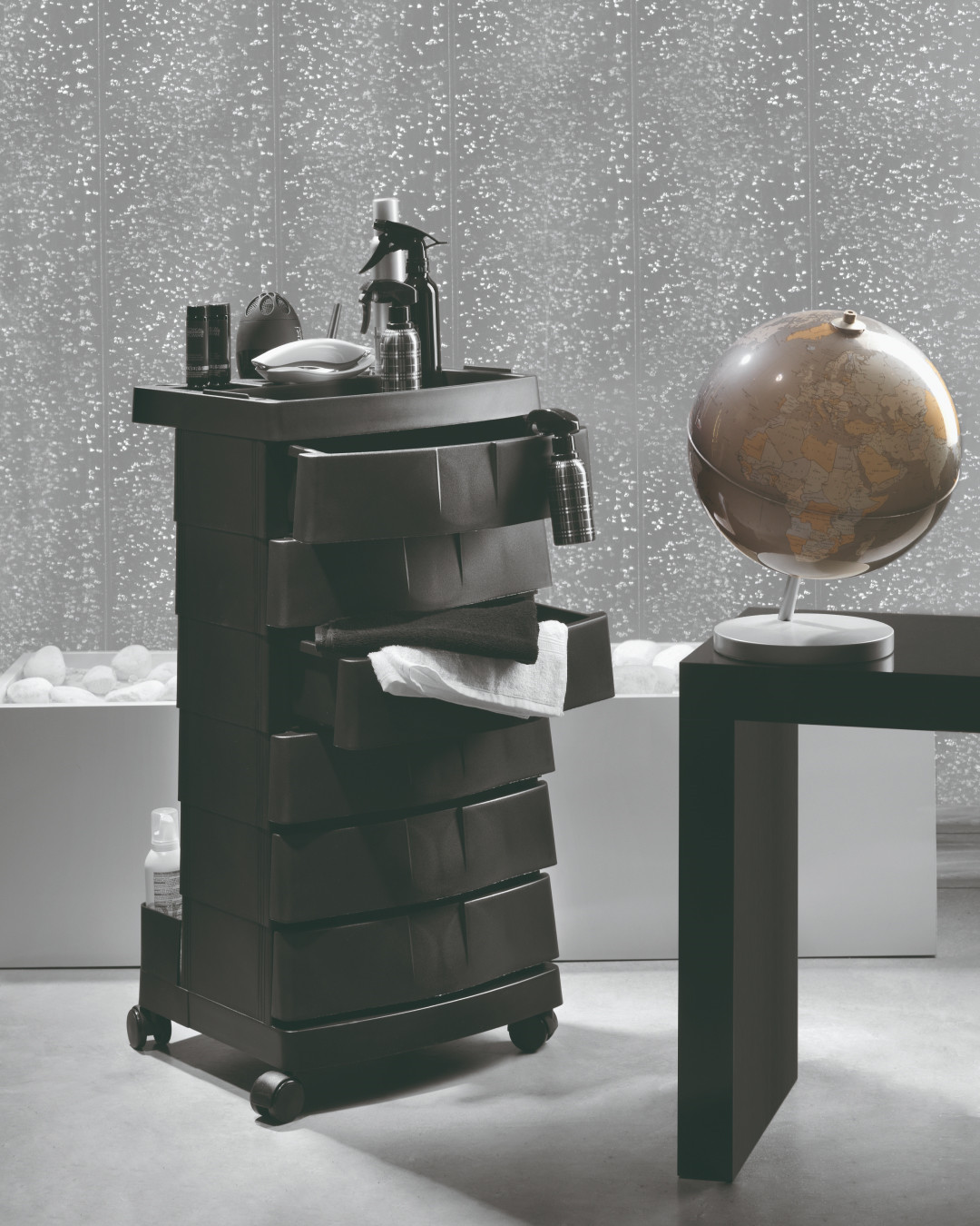 Тележка парикмахерская GREAT — фото и характеристики Maletti