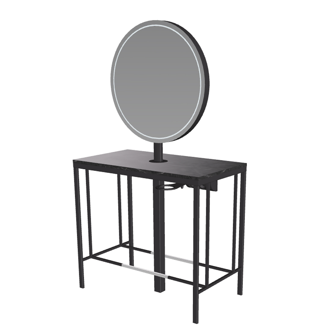 Парикмахерский стол MINIMAL 2P — фото и характеристики Maletti