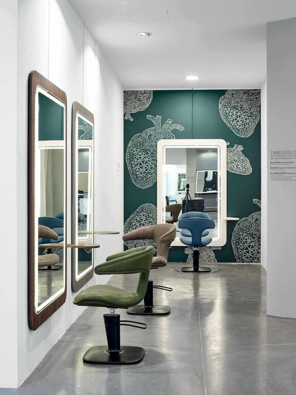 Парикмахерское кресло BOOMERANG SOFT — фото и характеристики Maletti