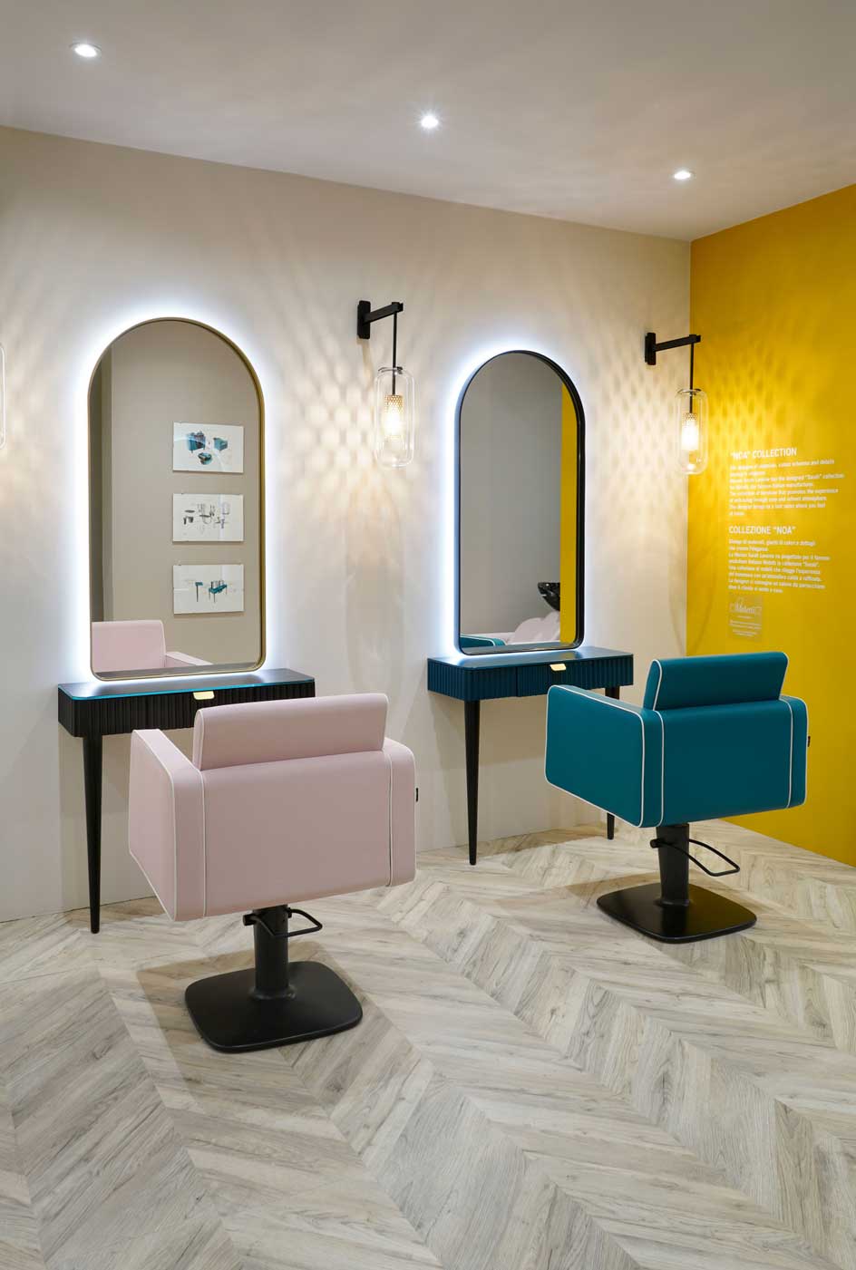 Парикмахерское кресло NOA PLUS — фото и характеристики Maletti