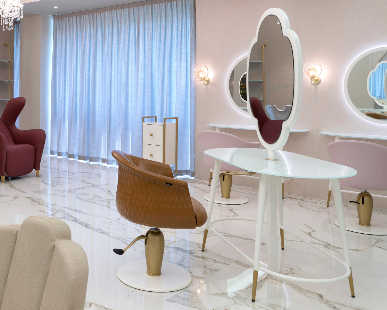 База для кресла OPERA GOLD WHITE — фото и характеристики Maletti