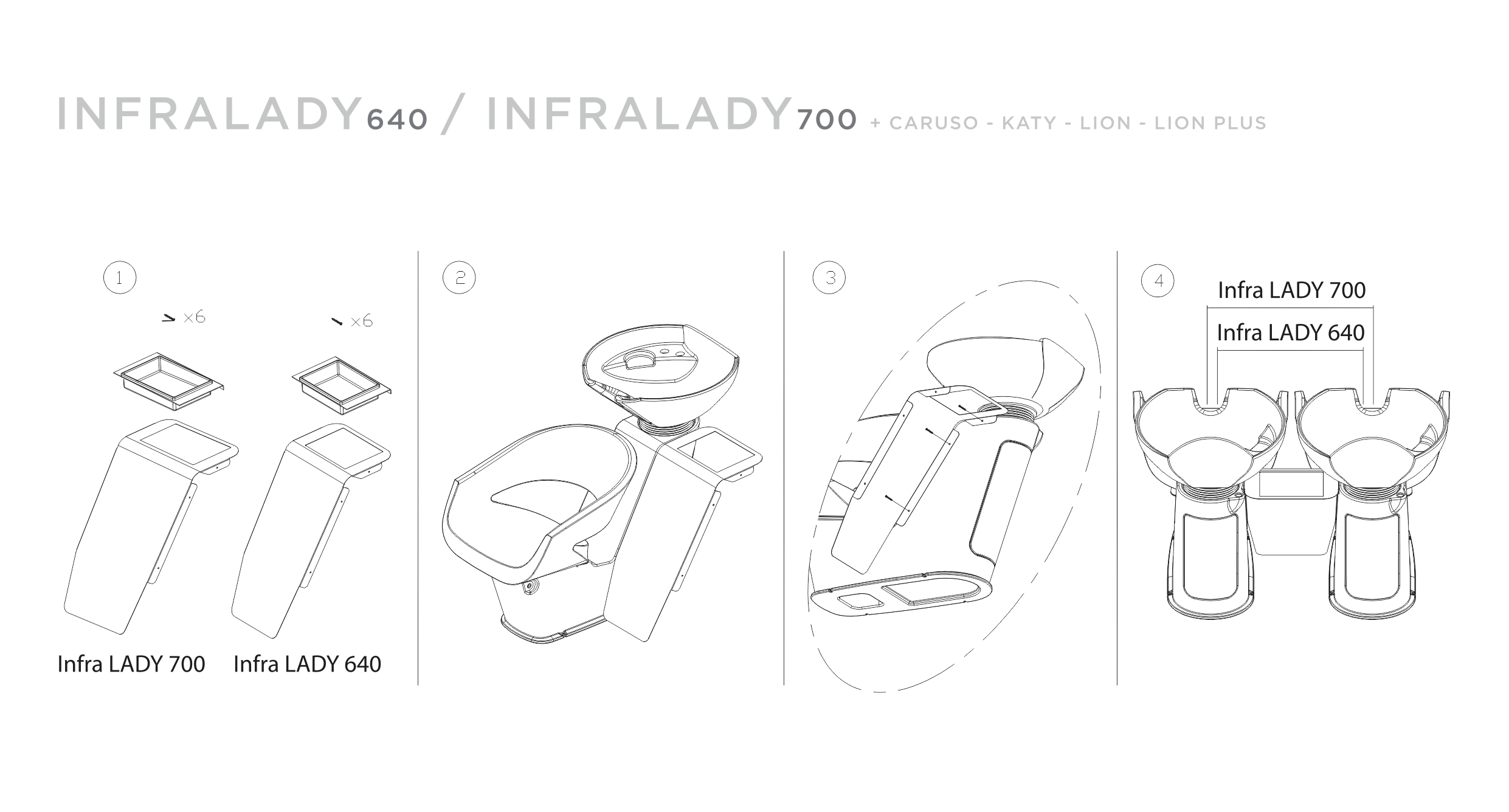 Разделительная полка LADY — фото и характеристики Maletti