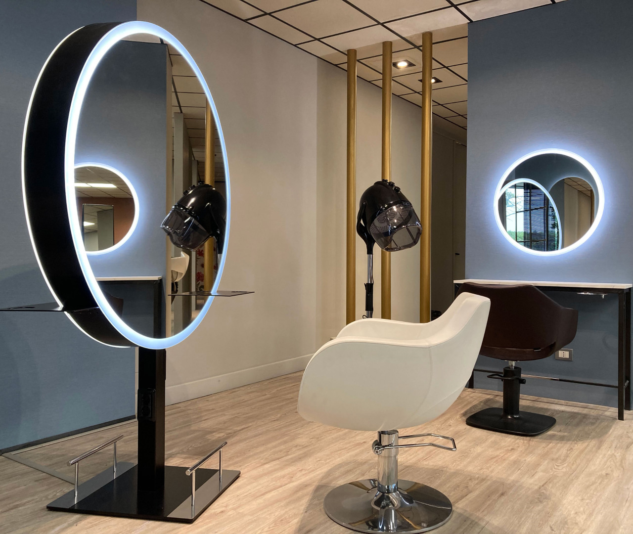 Парикмахерское кресло ARTEMISIA — фото и характеристики Maletti