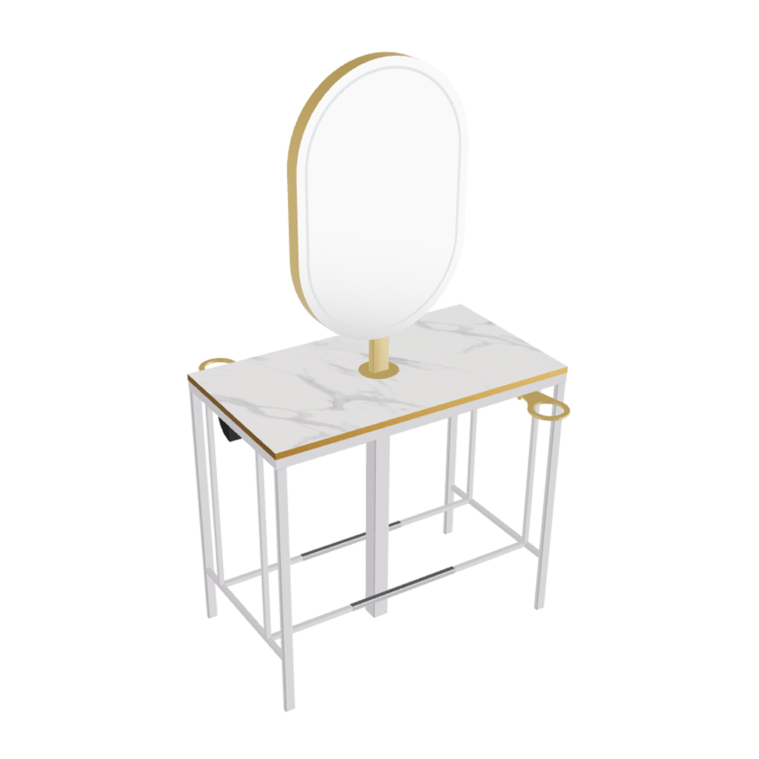 Парикмахерский стол MINIMAL 2P — фото и характеристики Maletti