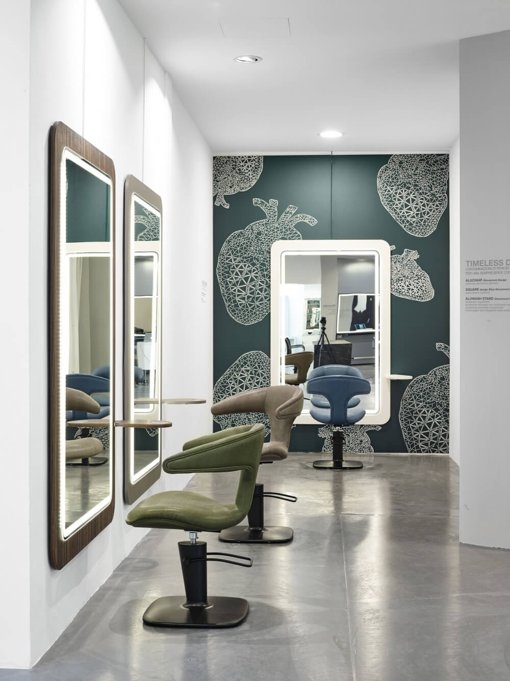 Парикмахерское кресло BOOMERANG SOFT — фото и характеристики Maletti