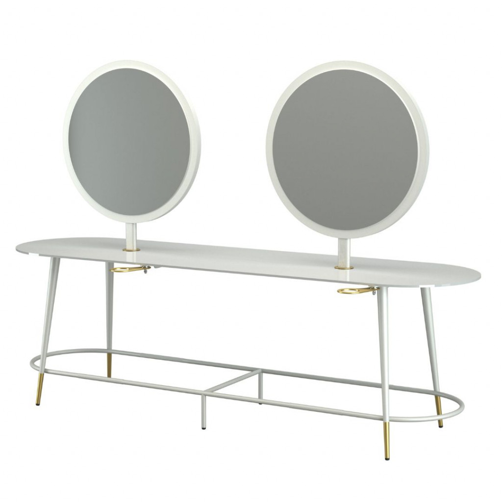 Технический стол с зеркалом SOLE 4P — фото и характеристики Maletti