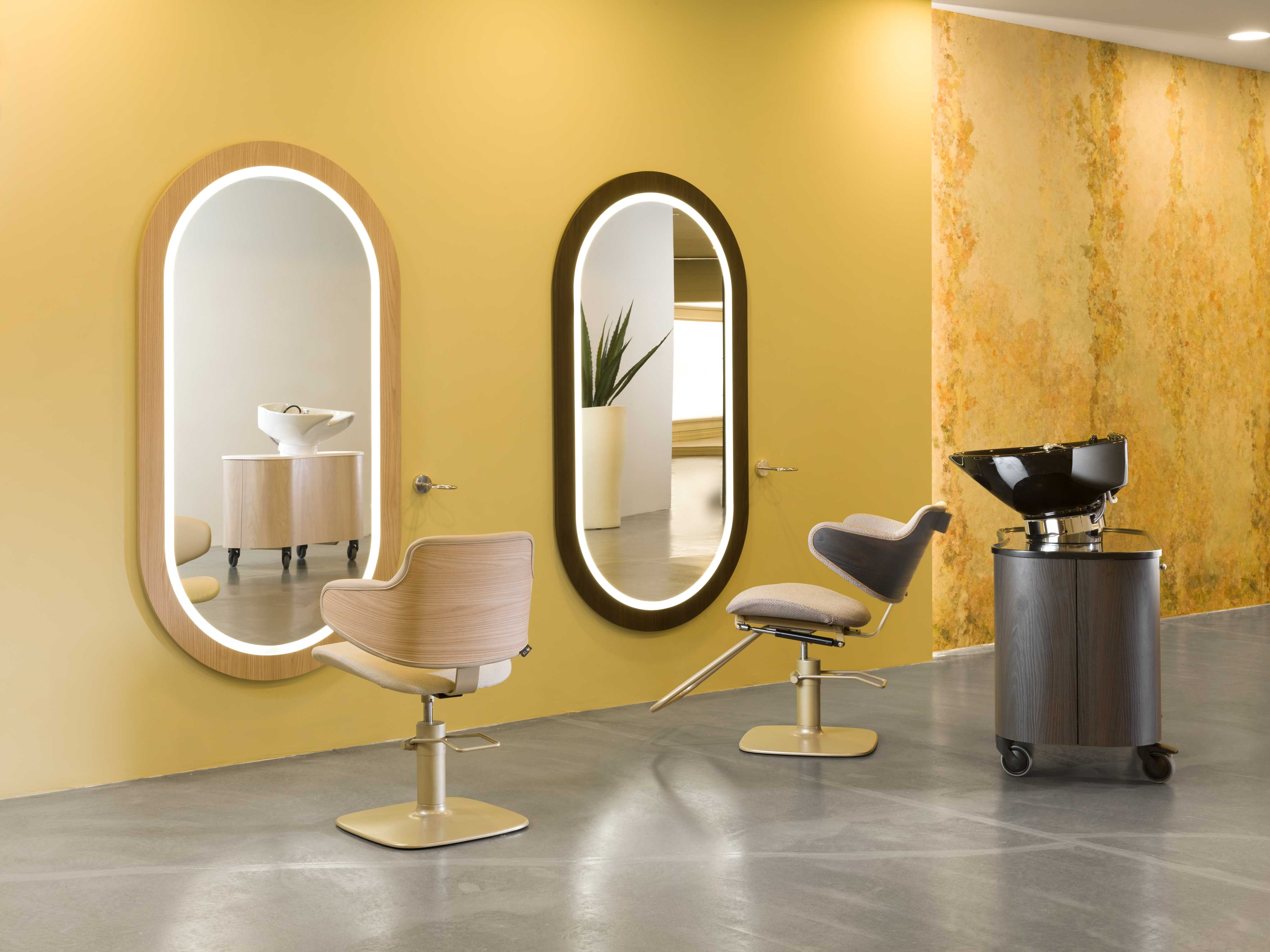 Парикмахерское кресло ECO GREEN HUG Bi Color — фото и характеристики Maletti