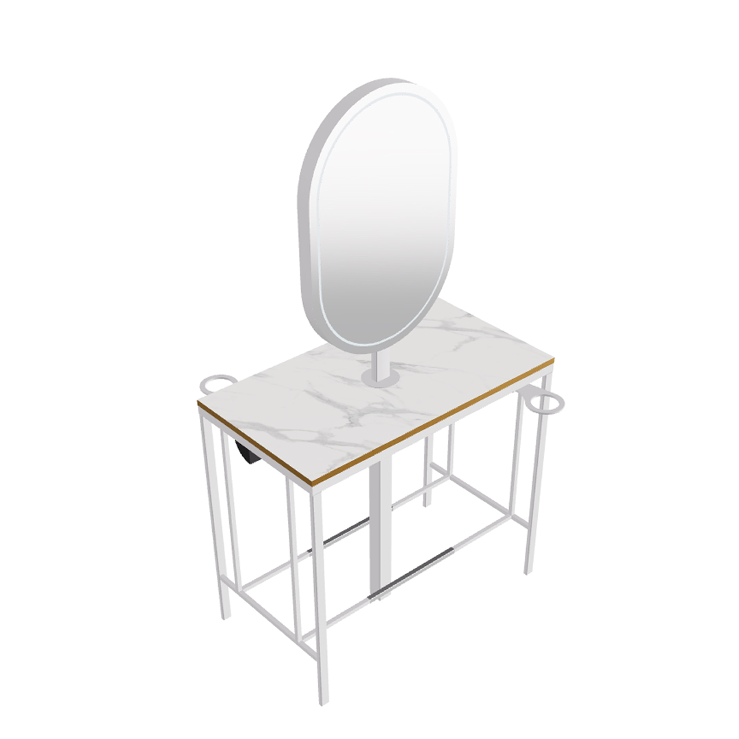 Парикмахерский стол MINIMAL 2P — фото и характеристики Maletti