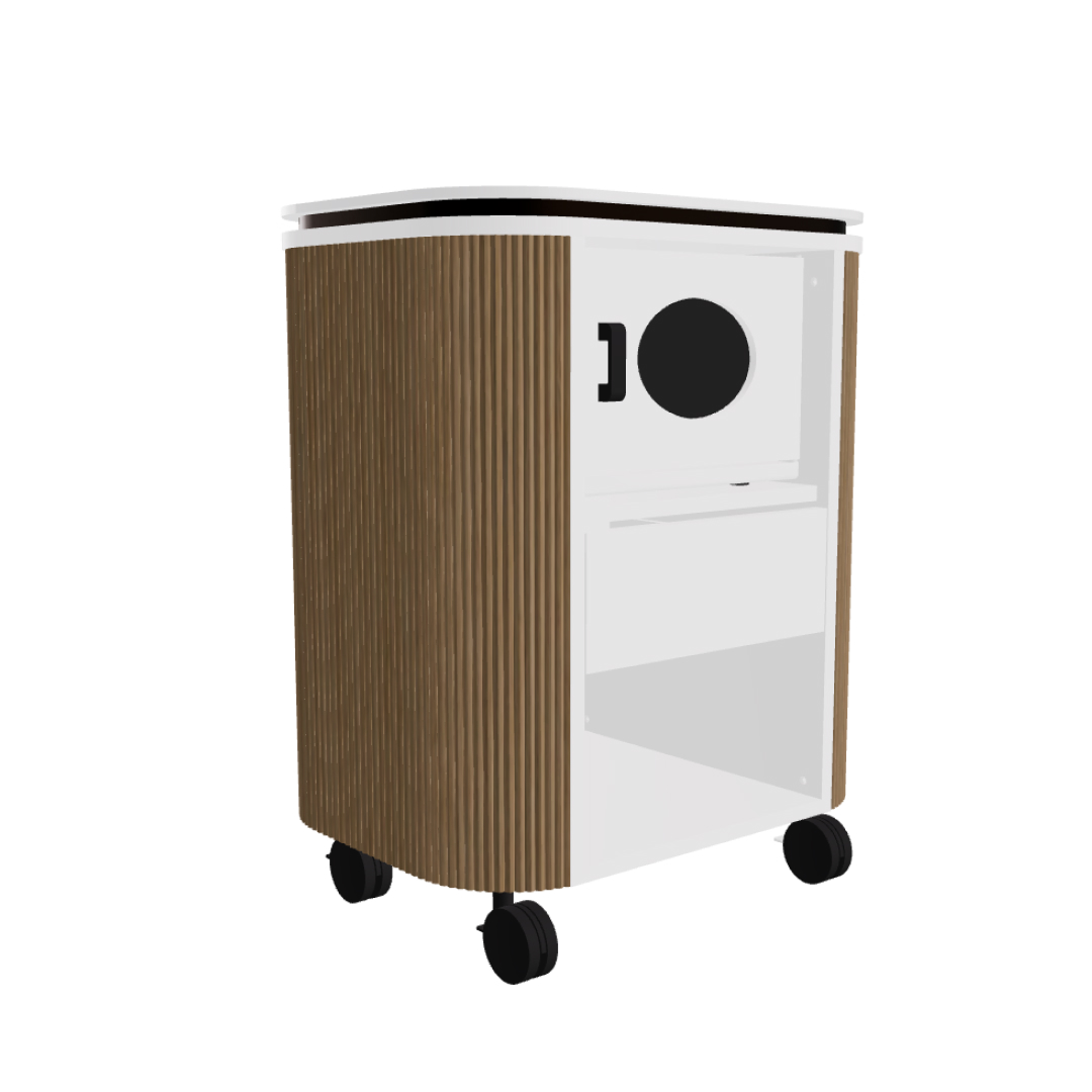 Тележка косметологическая DIONE SMALL — фото и характеристики Maletti