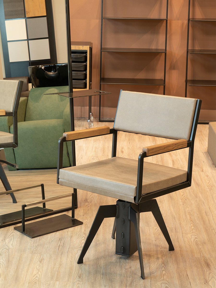 Парикмахерское кресло HARLEM — фото и характеристики Maletti
