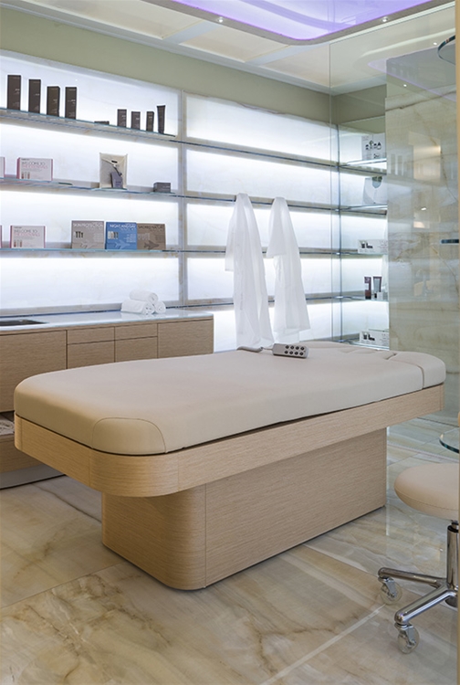 Массажный стол NINFEA LIGHT OAK — фото и характеристики Maletti