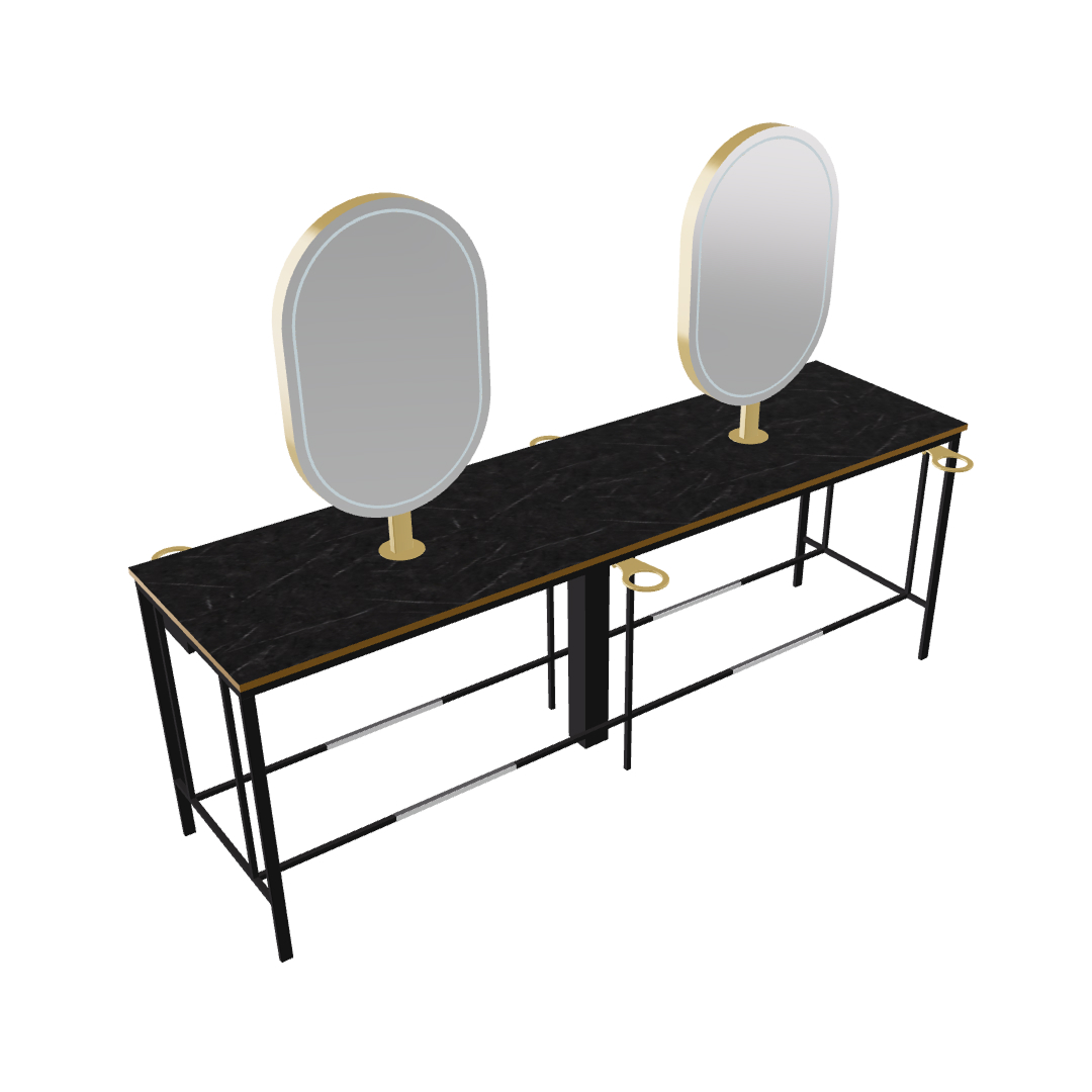 Парикмахерский стол MINIMAL 4P — фото и характеристики Maletti