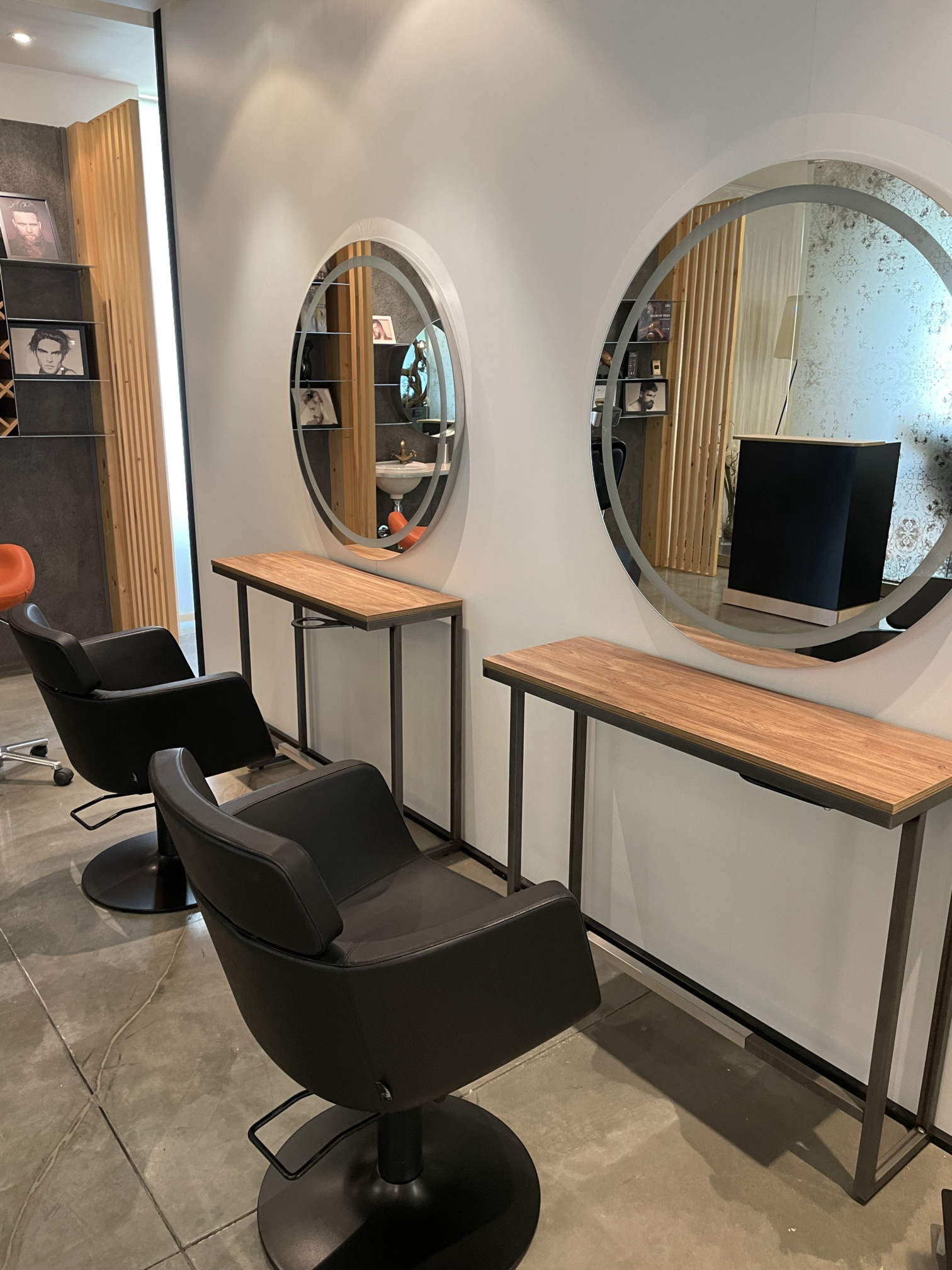 Парикмахерское кресло ECO FUN LUNA BLOCK — фото и характеристики Maletti