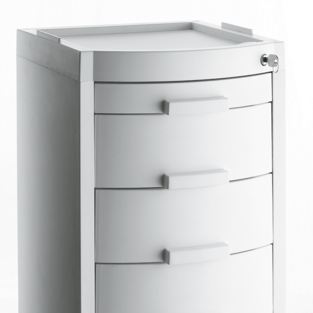 Тележка MANHATTAN KEY PORTAPHON SPEEDY White — фото и характеристики Maletti
