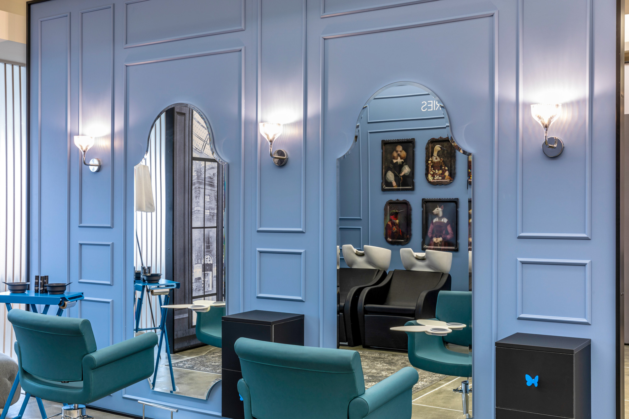 Парикмахерская мебель Maletti коллекция MADAM