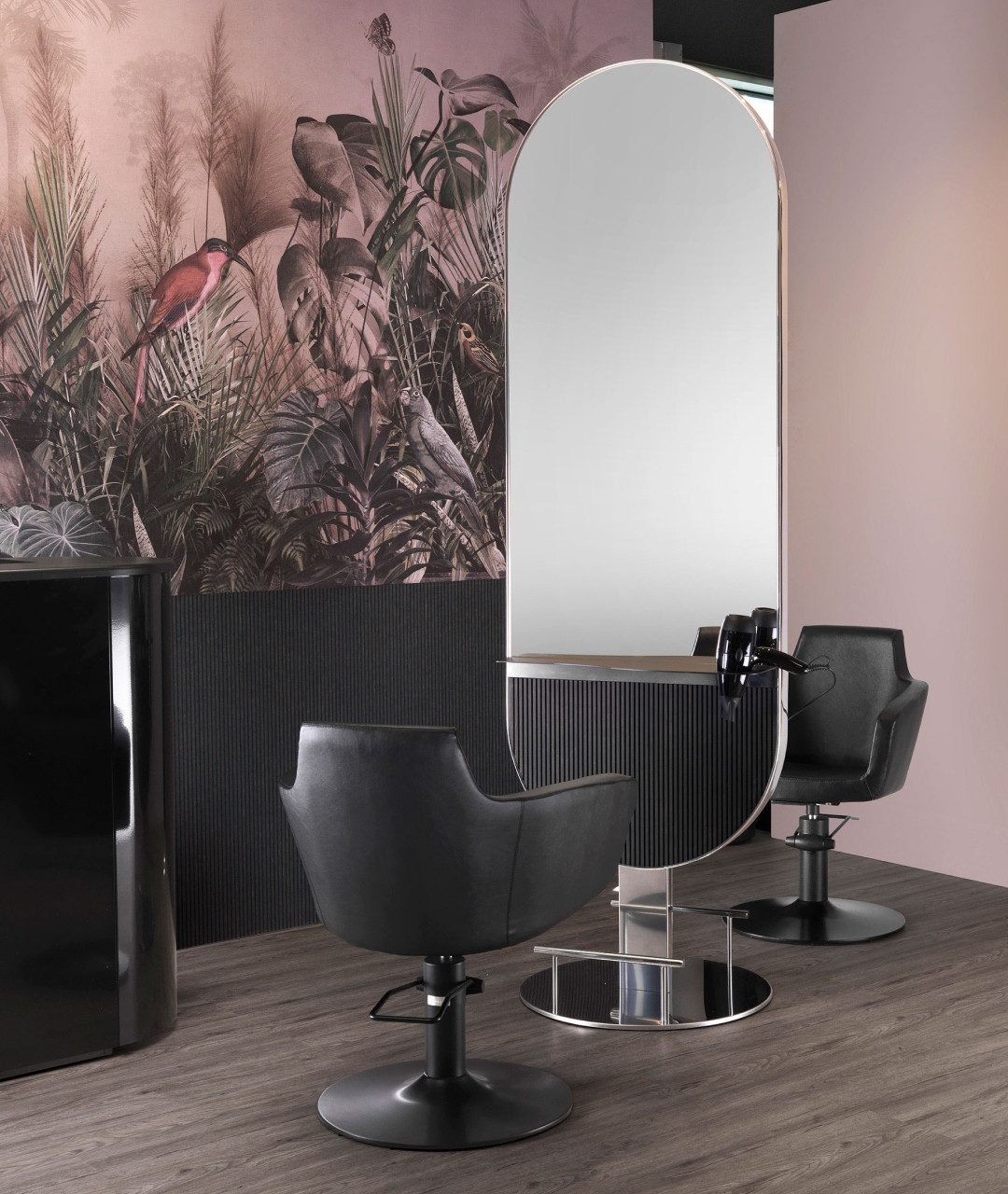 Парикмахерское кресло ALBA TONDA — фото и характеристики Maletti