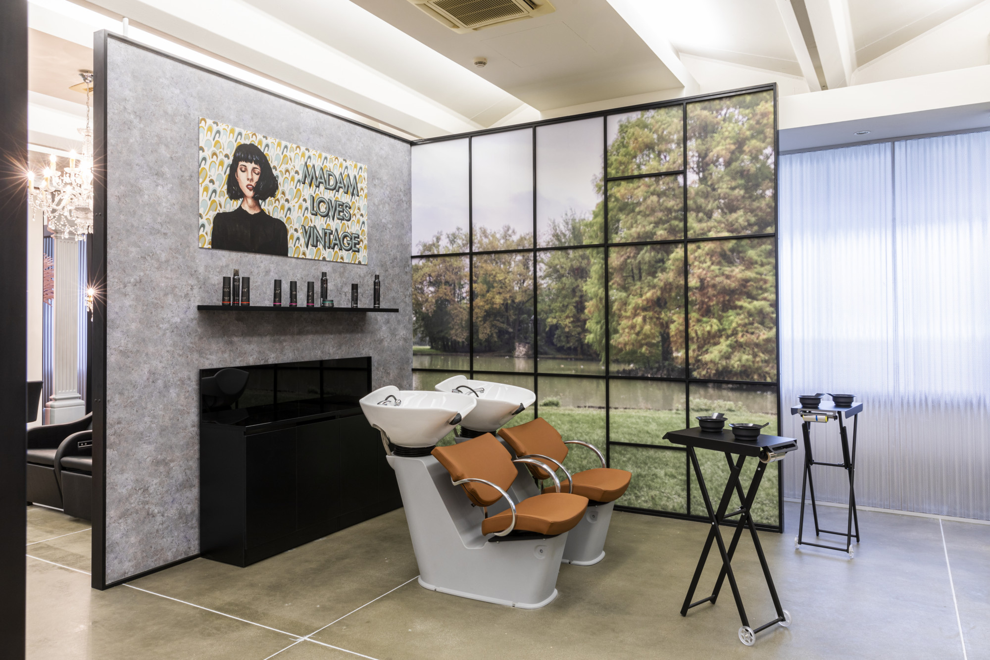 Парикмахерская мебель Maletti коллекция MADAM