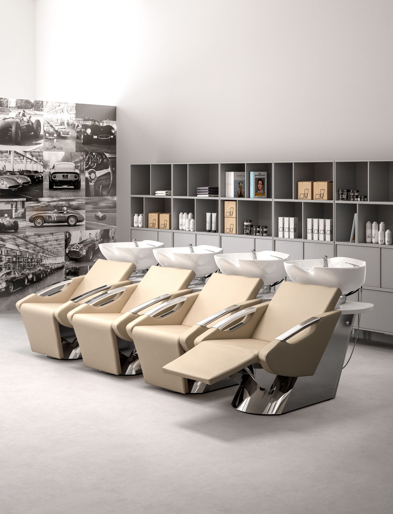 Парикмахерская мойка ZEN AIR — фото и характеристики Maletti